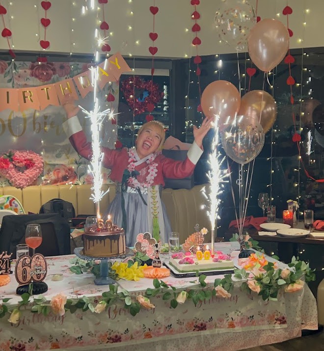 birthday celebation at mosaic